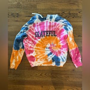 Spiritual Gangster tie dye hoodie